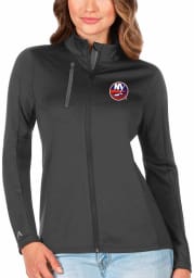Antigua New York Islanders Womens Grey Generation Light Weight Jacket