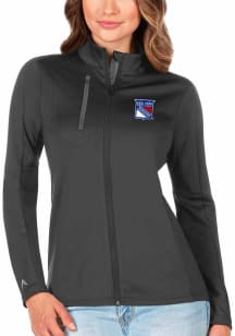 Antigua New York Rangers Womens Grey Generation Light Weight Jacket