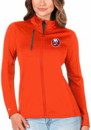 Antigua New York Islanders Womens Orange Generation Light Weight Jacket