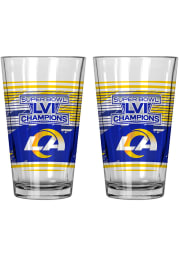 Los Angeles Rams Super Bowl LVI Champions 2pc Pint Glass