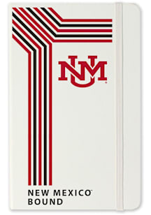 New Mexico Lobos School Bound team logo Notebook and Folder - White