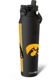 Black Iowa Hawkeyes 32oz Bottle Buddy Stainless Steel Bottle
