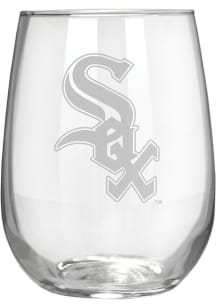Chicago White Sox 15oz Laser Etch Stemless Wine Glass