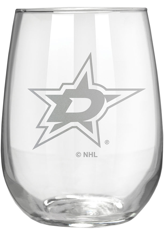 Texas Stars Constellation Etched Stemless Wine Glass