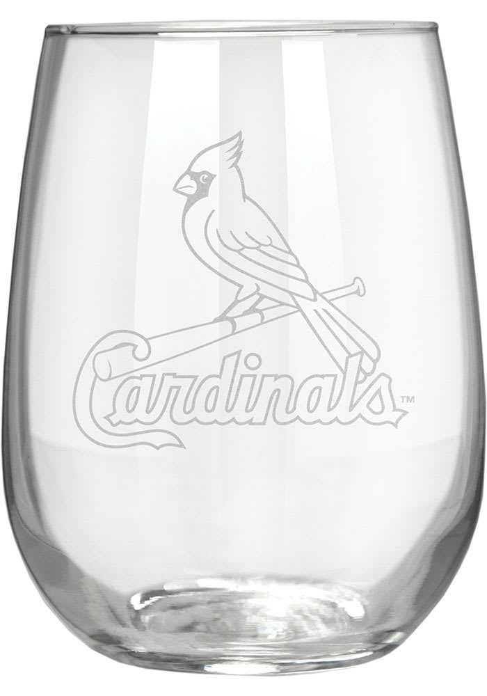 st louis cardinals wine glasses