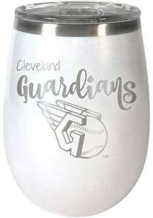 Cleveland Guardians 10oz Opal Stemless Wine Stainless Steel Stemless