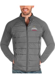 Antigua Georgia Bulldogs Mens Grey 2021 CFP Altitude Medium Weight Jacket