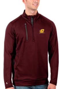 Antigua Central Michigan Chippewas Mens Red Generation Long Sleeve 1/4 Zip Pullover