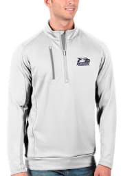 Antigua Georgia Southern Eagles Mens White Generation Long Sleeve 1/4 Zip Pullover