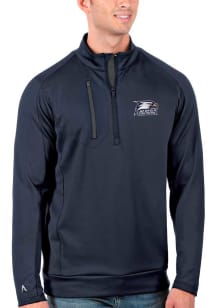 Antigua Georgia Southern Eagles Mens Navy Blue Generation Long Sleeve 1/4 Zip Pullover