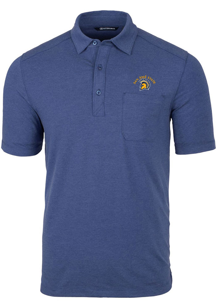 Baltimore Ravens Cutter & Buck Advantage Long Sleeve Polo - Gray