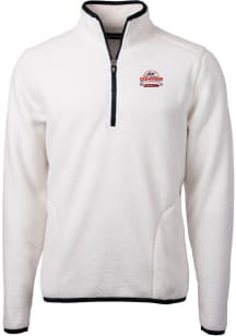 Cutter and Buck UConn Huskies Mens White 2023 Basketball National Champions Cascade Eco Sherpa F..
