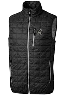 Cutter and Buck Arizona Diamondbacks Big and Tall Black City Connect Rainier PrimaLoft Mens Vest