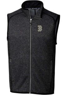 Cutter and Buck Boston Red Sox Big and Tall Charcoal City Connect Mainsail Mens Vest