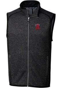 Cutter and Buck Los Angeles Angels Big and Tall Charcoal City Connect Mainsail Mens Vest