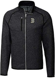 Cutter and Buck Boston Red Sox Mens Grey City Connect Mainsail Big and Tall Light Weight Jacket
