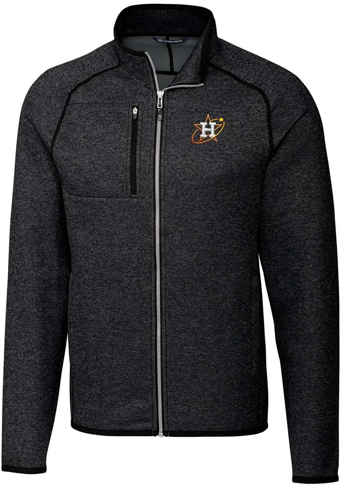 Cutter and Buck Houston Astros Mens City Connect Mainsail Charcoal