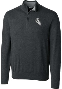 Cutter and Buck Chicago White Sox Mens Charcoal City Connect Lakemont Big and Tall 1/4 Zip Pullo..