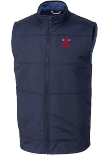 Cutter and Buck Los Angeles Angels Mens Navy Blue City Connect Stealth Sleeveless Jacket