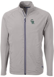 Cutter and Buck Colorado Rockies Mens Grey City Connect Adapt Eco Light Weight Jacket
