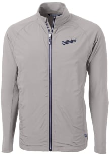Cutter and Buck Los Angeles Dodgers Mens Grey City Connect Adapt Eco Light Weight Jacket