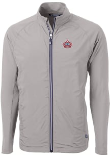 Cutter and Buck Miami Marlins Mens Grey City Connect Adapt Eco Light Weight Jacket