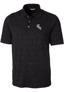 Cutter and Buck Chicago White Sox Mens Black City Connect Advantage Space Dye Short Sleeve Polo