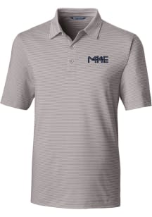 Cutter and Buck Milwaukee Brewers Mens Grey City Connect Forge Pencil Stripe Short Sleeve Polo