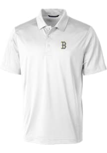 Cutter and Buck Boston Red Sox Mens White City Connect Prospect Short Sleeve Polo