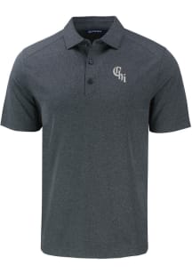 Cutter and Buck Chicago White Sox Mens Black City Connect Forge Short Sleeve Polo
