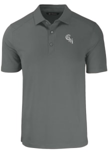 Cutter and Buck Chicago White Sox Mens Charcoal City Connect Forge Short Sleeve Polo