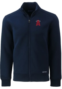 Cutter and Buck Los Angeles Angels Mens Navy Blue City Connect Roam Light Weight Jacket