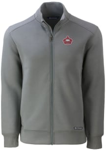 Cutter and Buck Miami Marlins Mens Grey City Connect Roam Light Weight Jacket