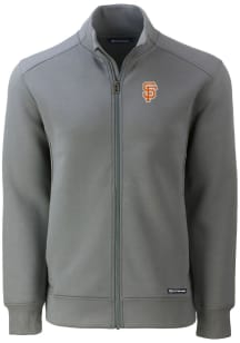 Cutter and Buck San Francisco Giants Mens Grey City Connect Roam Light Weight Jacket