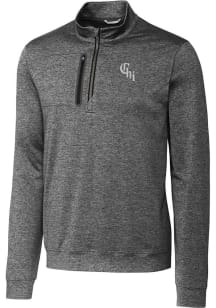 Cutter and Buck Chicago White Sox Mens Charcoal City Connect Stealth Long Sleeve 1/4 Zip Pullove..