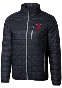Cutter and Buck Los Angeles Angels Mens Silver City Connect Rainier PrimaLoft Filled Jacket