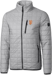 Cutter and Buck San Francisco Giants Mens Grey City Connect Rainier PrimaLoft Filled Jacket