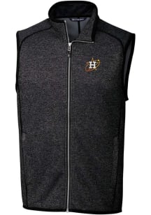 Cutter and Buck Houston Astros Mens Charcoal City Connect Mainsail Sleeveless Jacket
