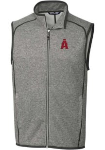 Cutter and Buck Los Angeles Angels Mens Grey City Connect Mainsail Sleeveless Jacket