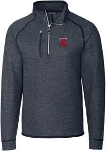 Cutter and Buck Los Angeles Angels Mens Navy Blue City Connect Mainsail Long Sleeve 1/4 Zip Pull..