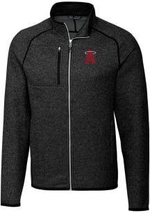 Cutter and Buck Los Angeles Angels Mens Charcoal City Connect Mainsail Medium Weight Jacket