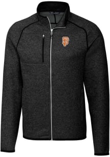 Cutter and Buck San Francisco Giants Mens Charcoal City Connect Mainsail Medium Weight Jacket