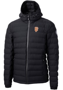 Cutter and Buck San Francisco Giants Mens Black City Connect Mission Ridge Repreve Filled Jacket