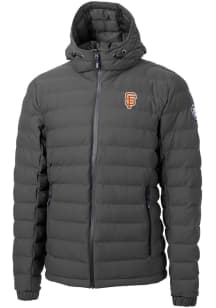 Cutter and Buck San Francisco Giants Mens Grey City Connect Mission Ridge Repreve Filled Jacket