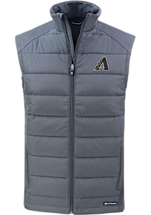 Cutter and Buck Arizona Diamondbacks Mens Grey City Connect Evoke Sleeveless Jacket