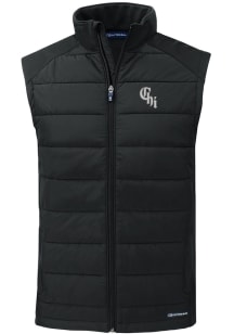 Cutter and Buck Chicago White Sox Mens Black City Connect Evoke Sleeveless Jacket