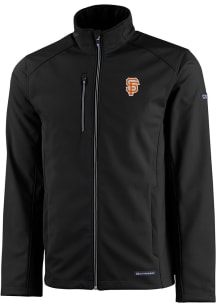 Cutter and Buck San Francisco Giants Mens Black City Connect Evoke Light Weight Jacket