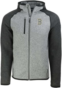 Cutter and Buck Boston Red Sox Mens Charcoal City Connect Mainsail Light Weight Jacket