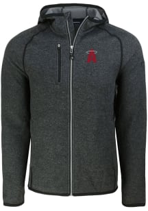 Cutter and Buck Los Angeles Angels Mens Grey City Connect Mainsail Light Weight Jacket
