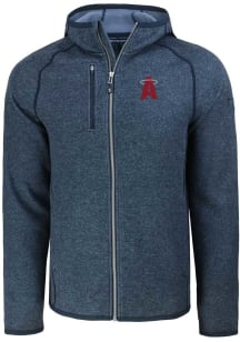 Cutter and Buck Los Angeles Angels Mens Navy Blue City Connect Mainsail Light Weight Jacket